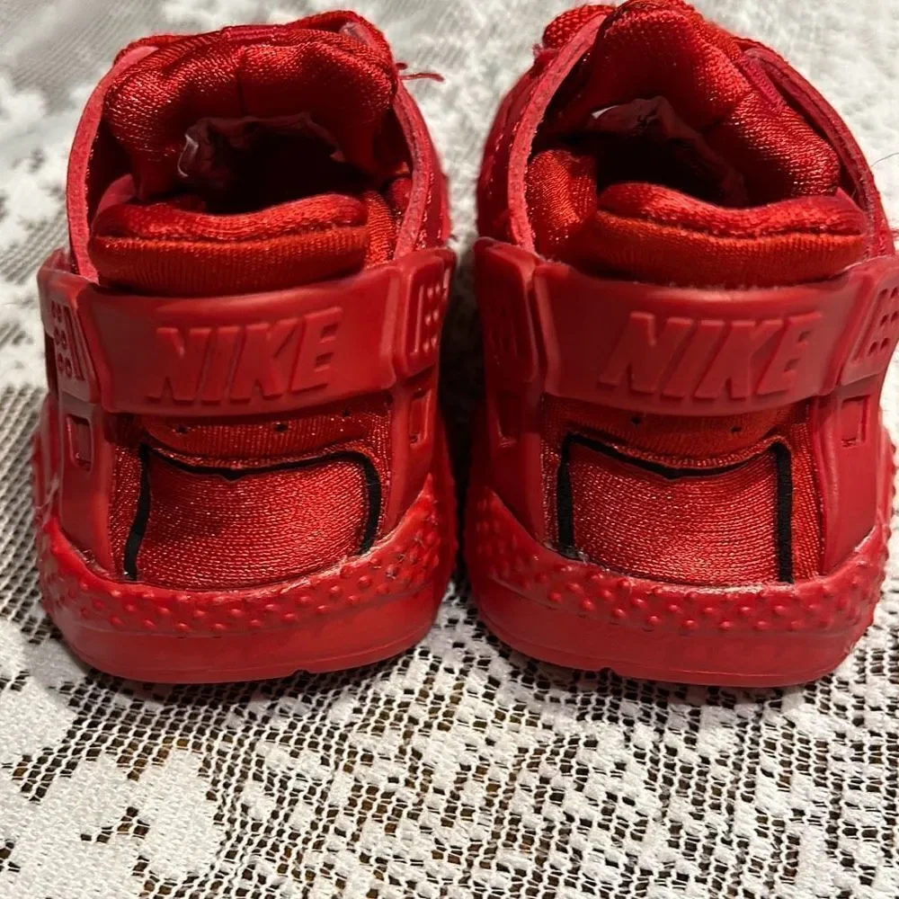 Nike Hyarache Run 4 C Red Nike Sneakers Kids 4
